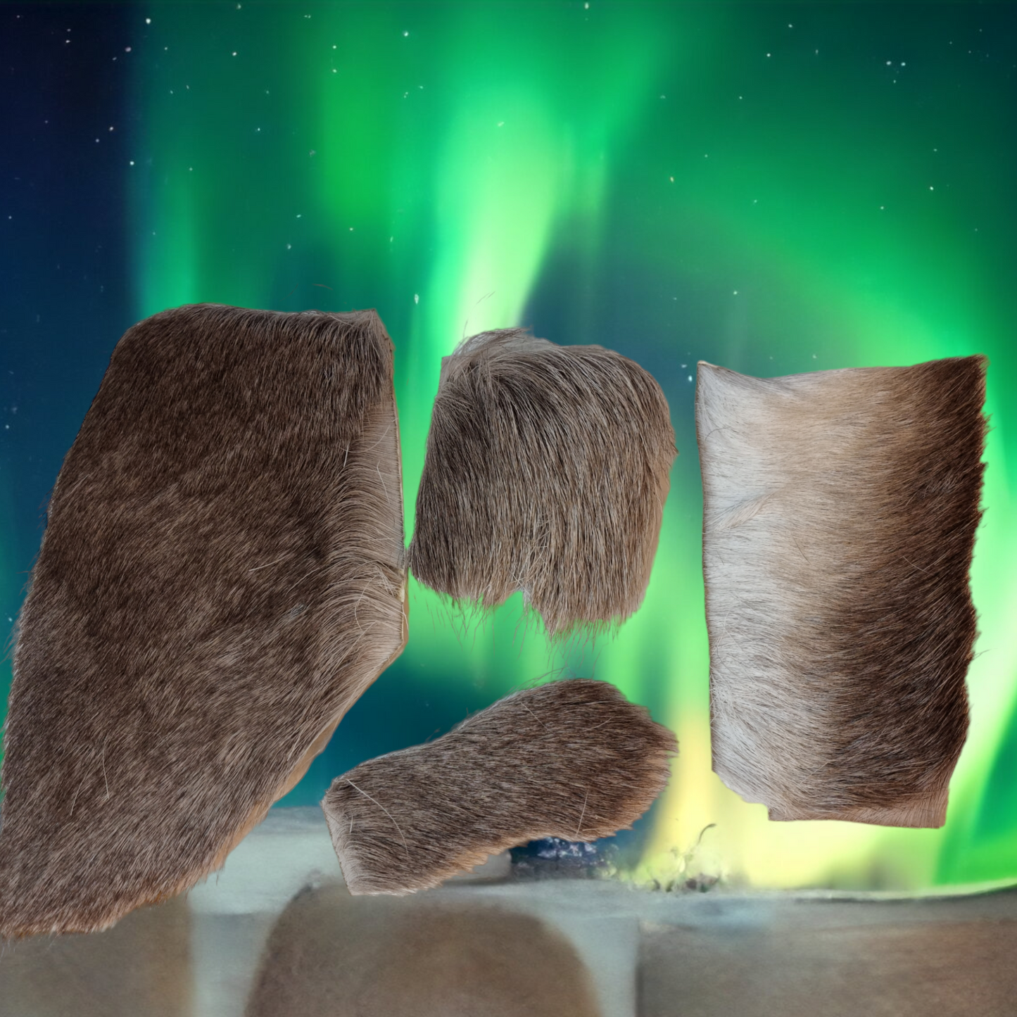 Berikningsleksak- svensk renpäls- som hunden FÅR slita i bitar